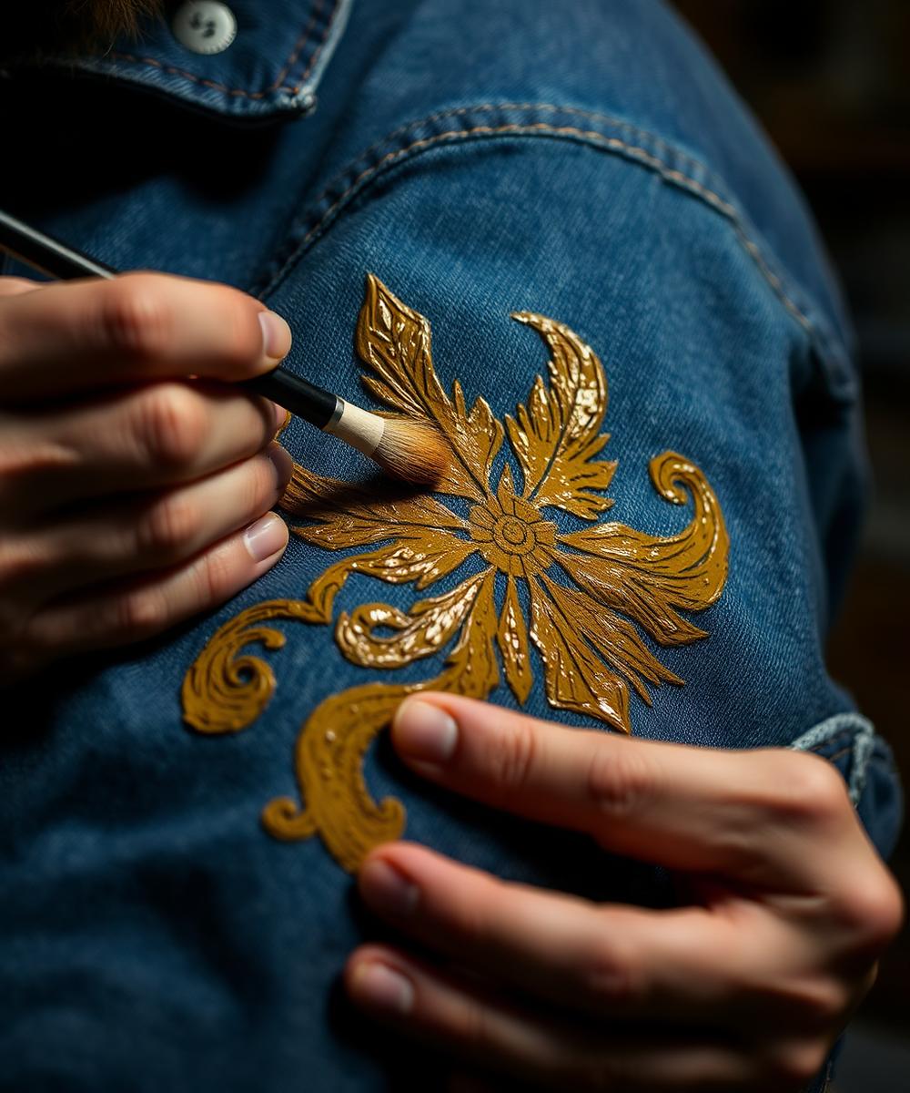 Upcycled Custom and Hand-painted apparel